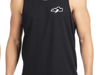 MuscleTee FrontBlack