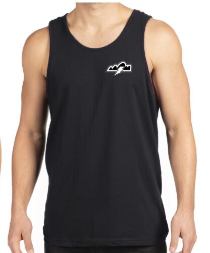 MuscleTee FrontBlack